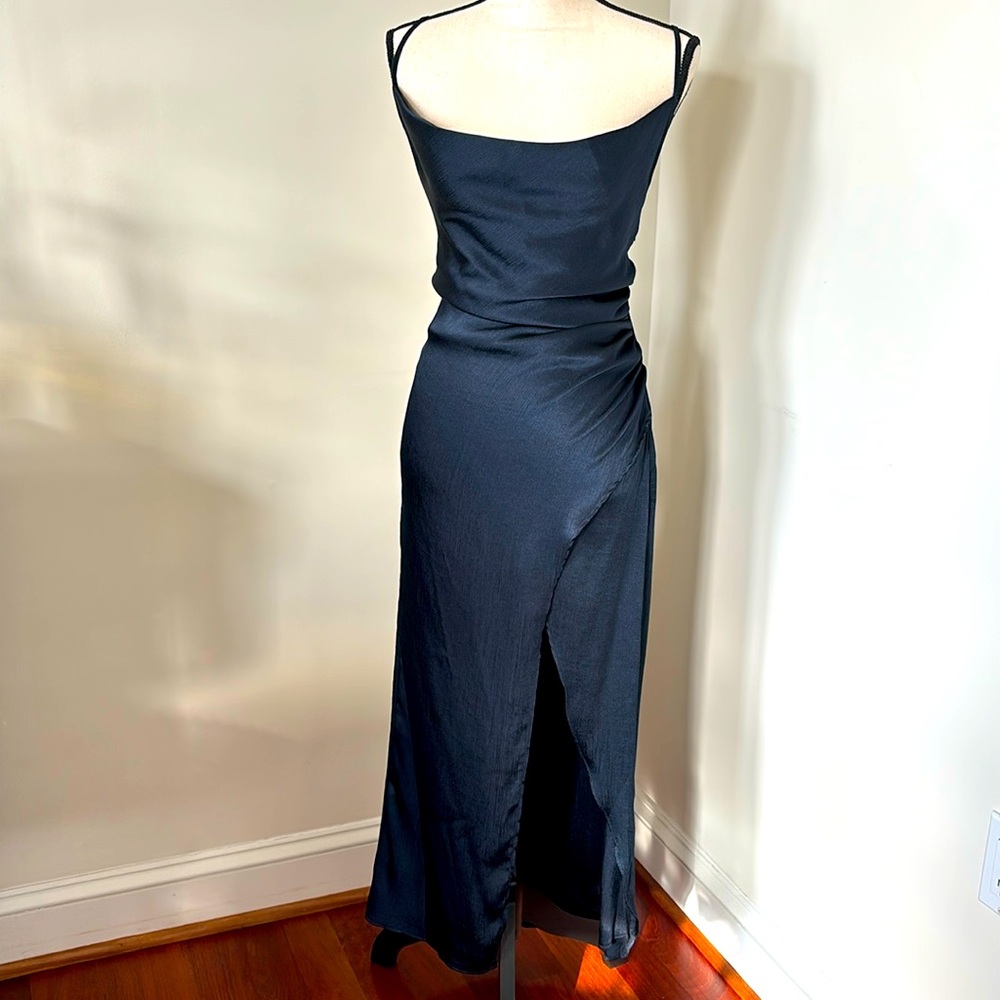 Free People Navy Evening Halter Dress Size 2